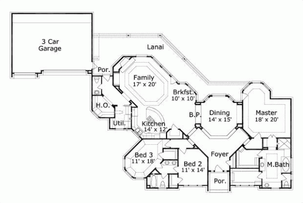 Main Floor Plan: 19-416
