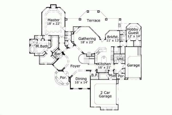 Main Floor Plan: 19-423