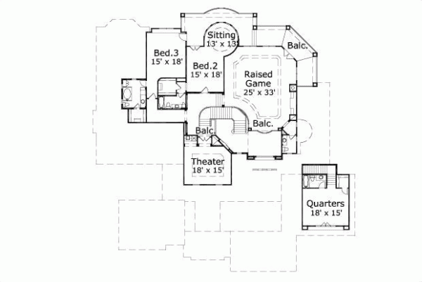 Upper/Second Floor Plan: 19-425