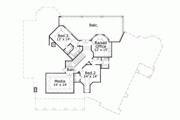 Upper/Second Floor Plan: 19-426