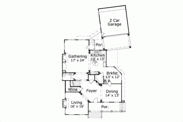 Main Floor Plan: 19-428