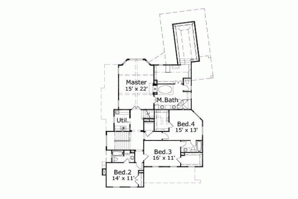 Upper/Second Floor Plan:19-428