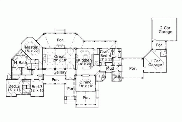 Main Floor Plan: 19-432
