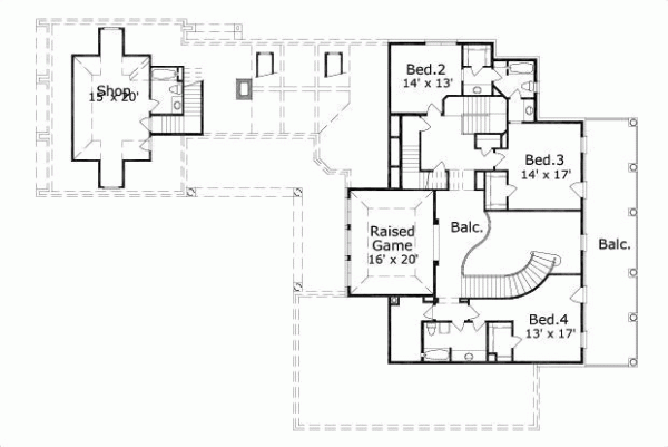 Upper/Second Floor Plan:19-437