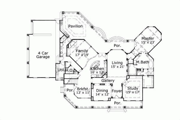 Main Floor Plan: 19-438