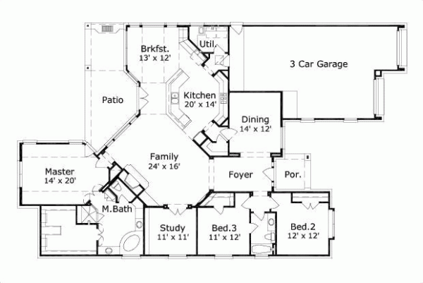 Main Floor Plan: 19-441