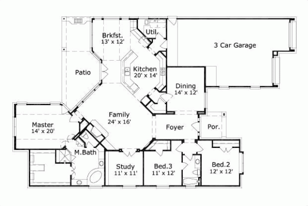 Main Floor Plan: 19-442