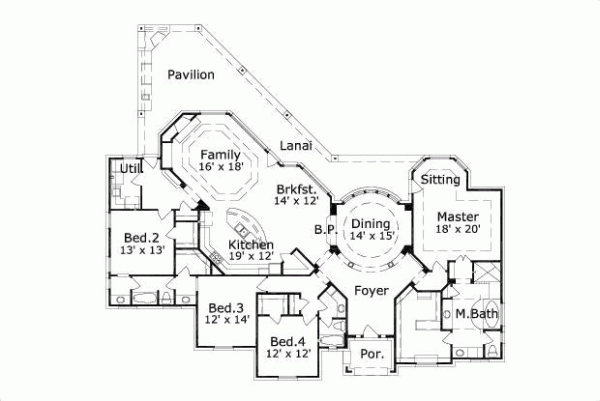 Main Floor Plan: 19-447
