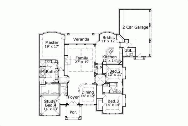 Main Floor Plan: 19-449