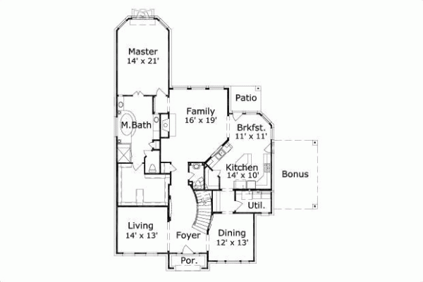Main Floor Plan: 19-450