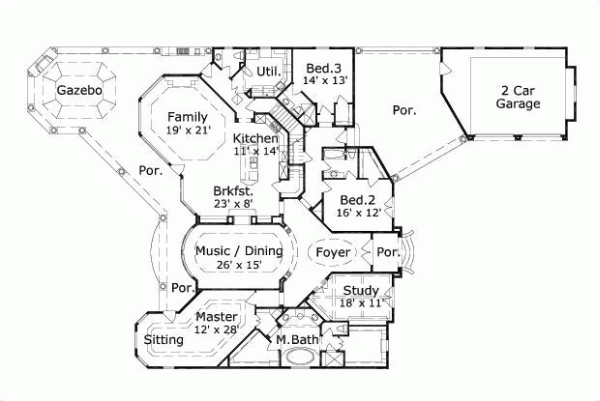 Main Floor Plan: 19-453