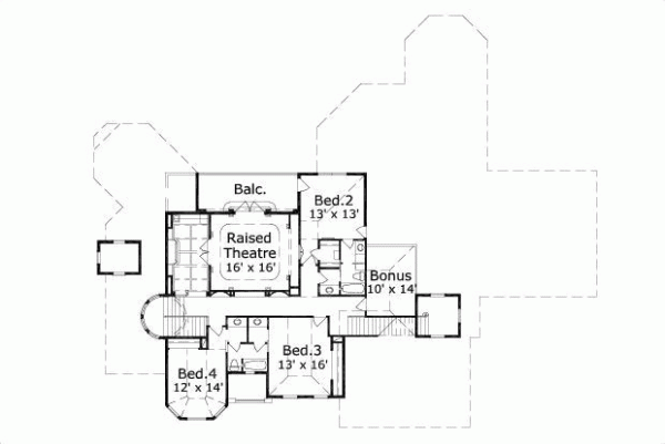 Upper/Second Floor Plan: 19-455