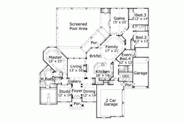 Main Floor Plan: 19-456