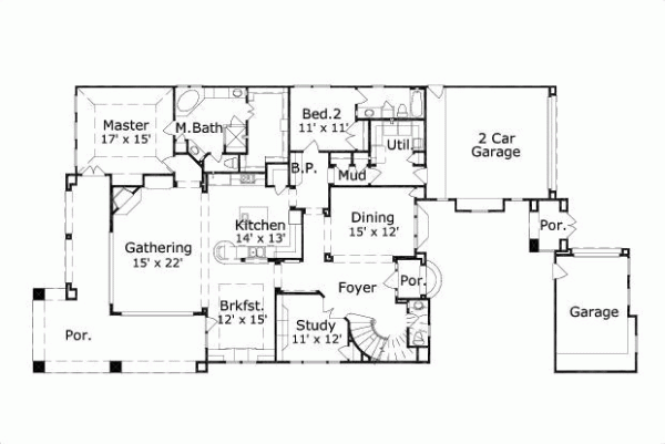 Main Floor Plan: 19-457