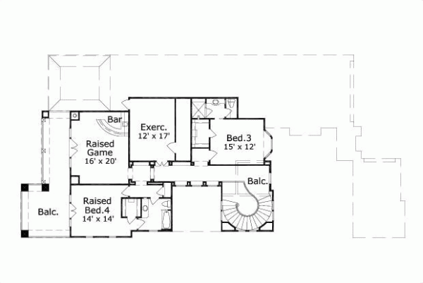 Upper/Second Floor Plan: 19-457