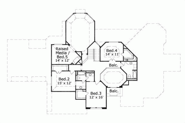 Upper/Second Floor Plan:19-458