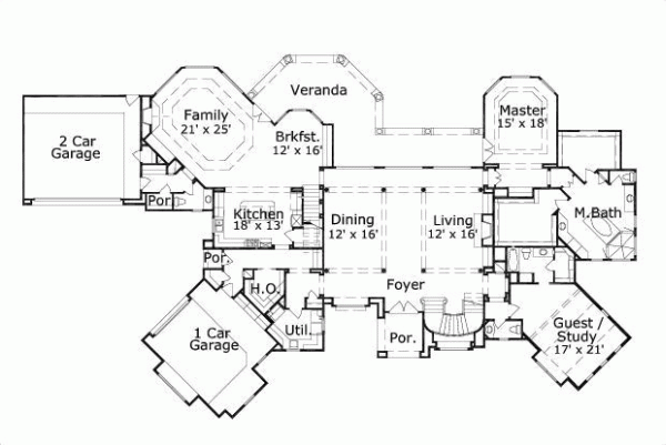 Main Floor Plan: 19-459