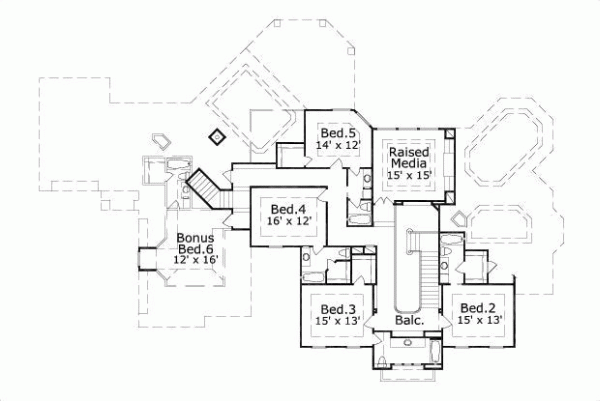 Upper/Second Floor Plan: 19-460