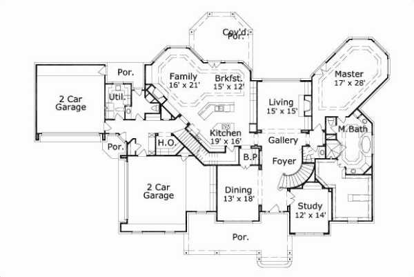 Main Floor Plan: 19-461