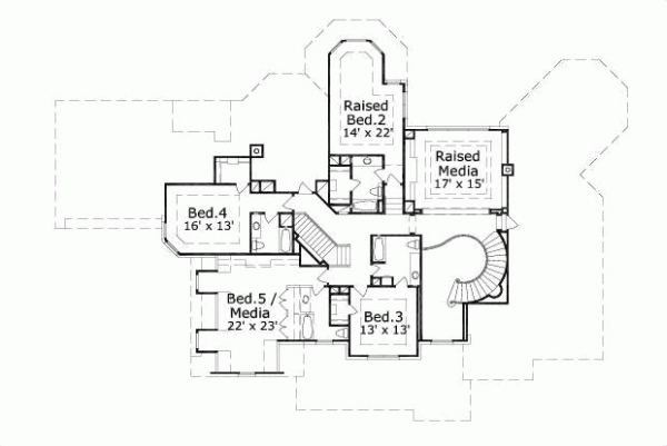 Upper/Second Floor Plan:19-461
