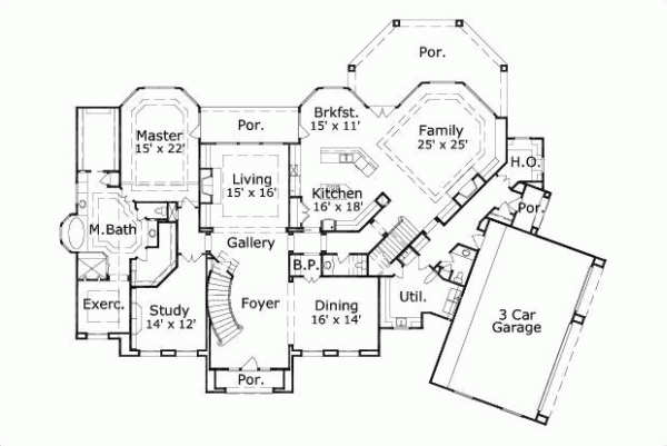 Main Floor Plan: 19-462
