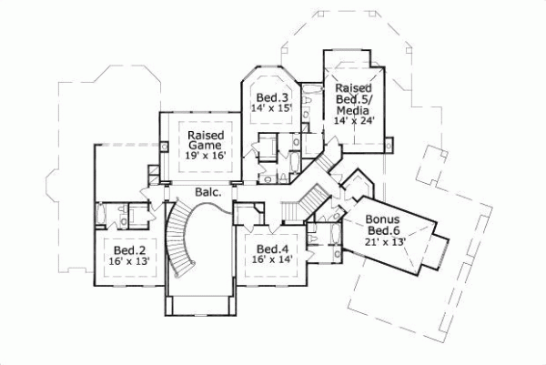 Upper/Second Floor Plan: 19-462