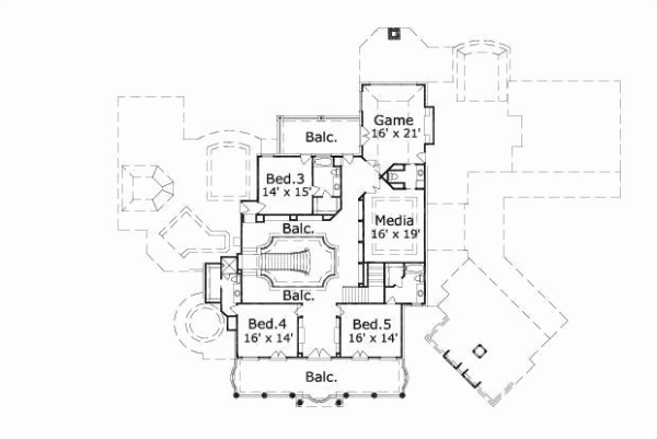 Upper/Second Floor Plan: 19-466