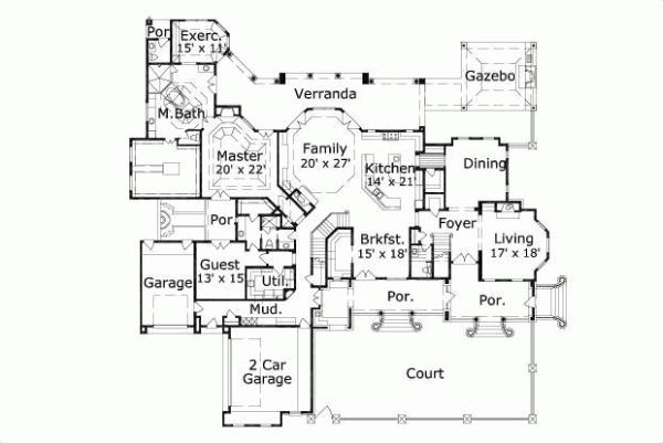 Main Floor Plan: 19-467