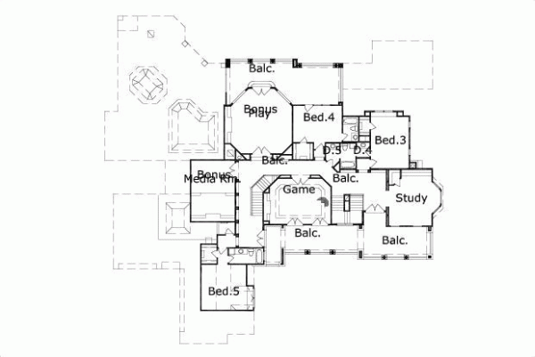 Upper/Second Floor Plan: 19-467
