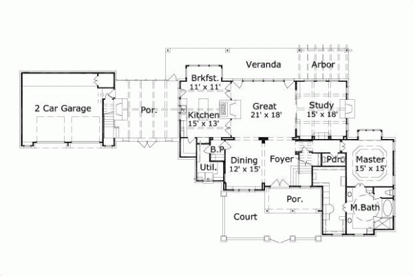 Main Floor Plan: 19-469