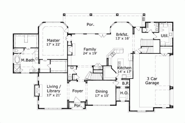 Main Floor Plan: 19-470