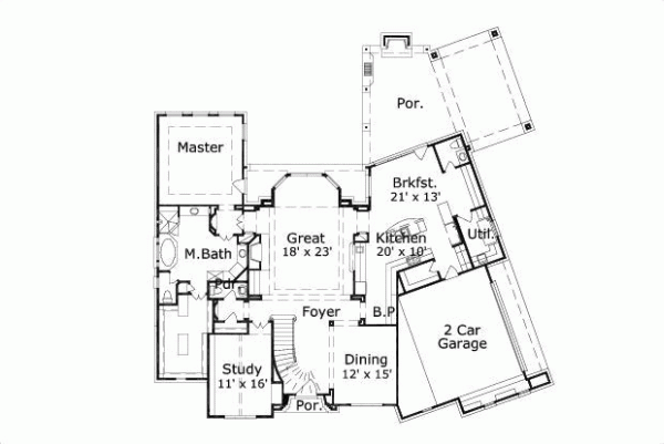Main Floor Plan: 19-471