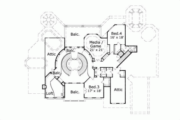 Upper/Second Floor Plan: 19-472