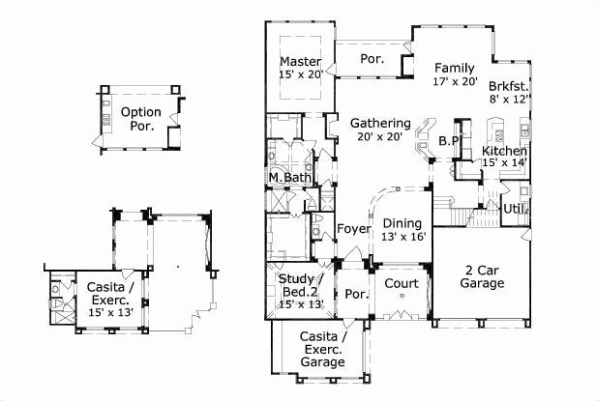 Main Floor Plan: 19-473