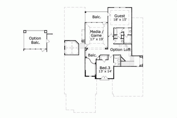 Upper/Second Floor Plan: 19-473