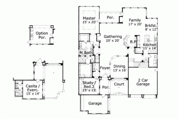 Main Floor Plan: 19-474