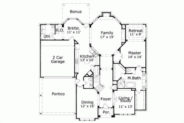 Main Floor Plan: 19-477