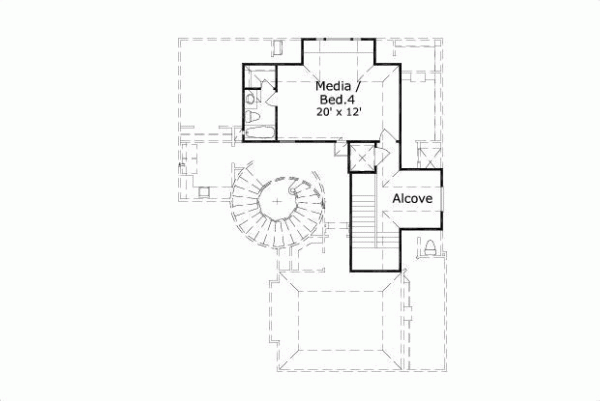 Upper/Second Floor Plan 19-478
