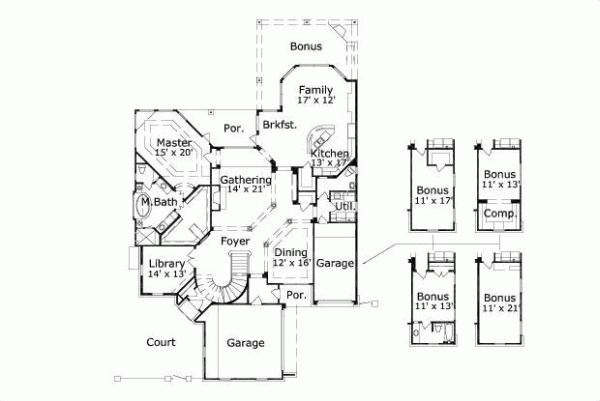Main Floor Plan: 19-479
