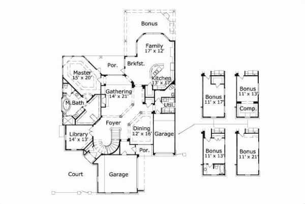 Main Floor Plan: 19-480