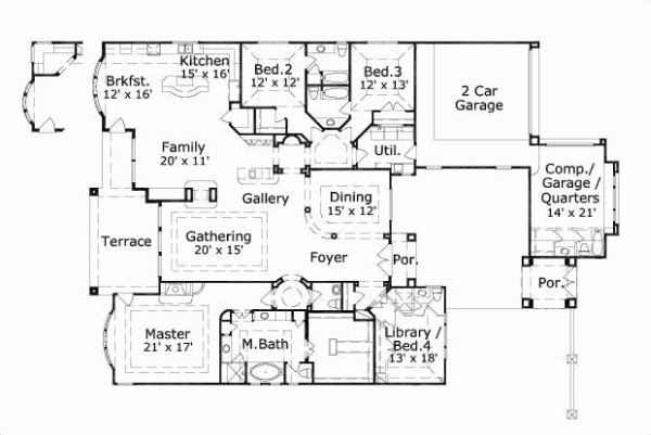 Main Floor Plan: 19-484