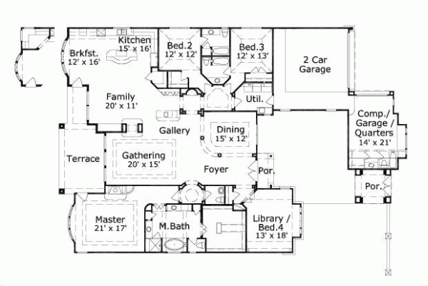Main Floor Plan: 19-485