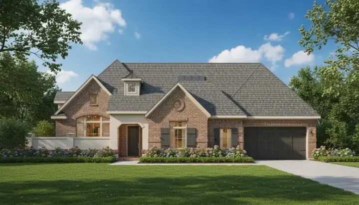 Traditional house plans 19-486 - front exterior, 3,566 sq ft, 4 bed, 3 bath house plans | Monster House Plans