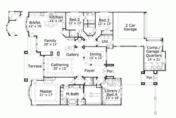 Main Floor Plan: 19-486