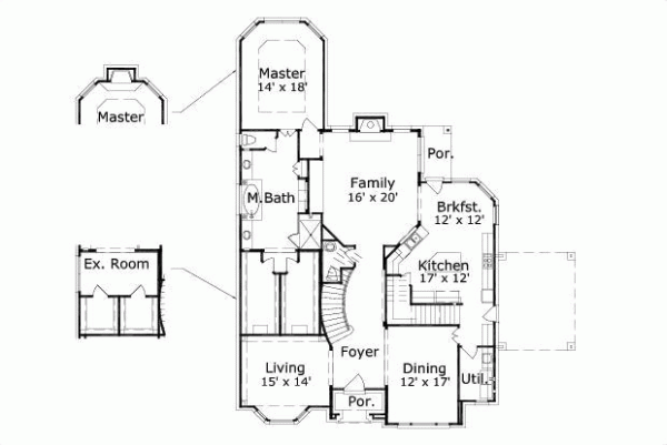 Main Floor Plan: 19-496