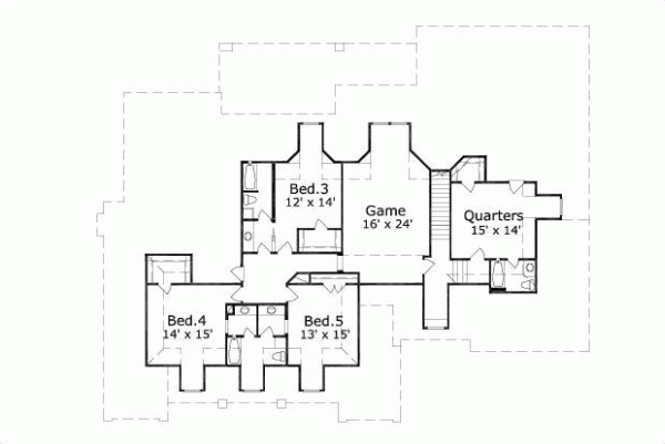 Upper/Second Floor Plan: 19-497