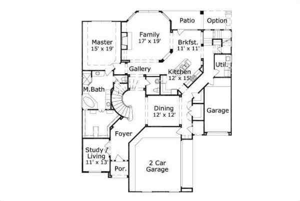 Main Floor Plan: 19-498