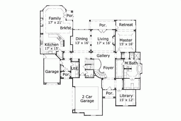 Main Floor Plan: 19-502