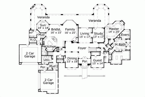 Main Floor Plan: 19-503