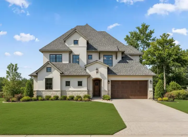 Traditional house plans 19-504 - front exterior, 3,974 sq ft, 5 bed, 4 bath house plans | Monster House Plans
